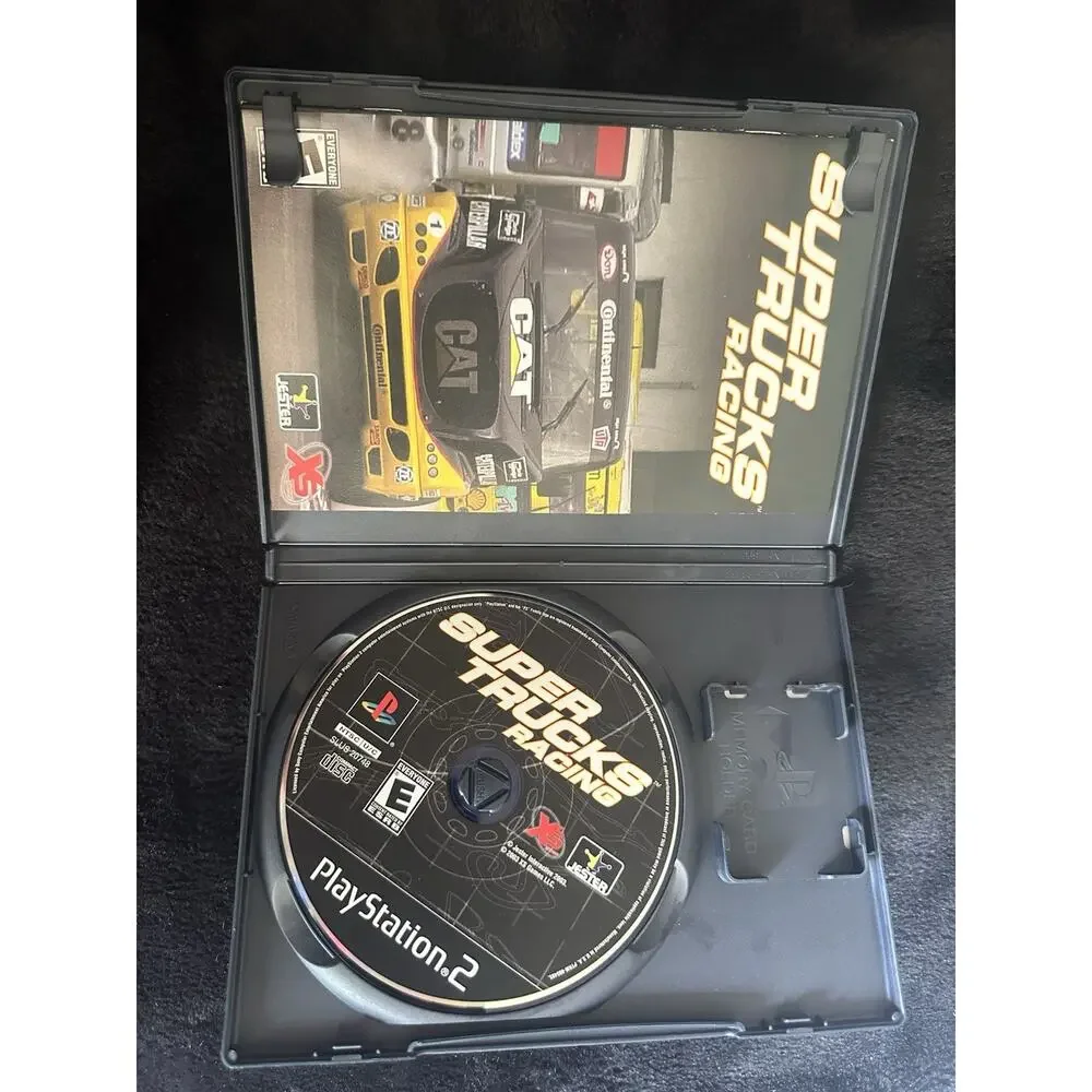 XS Games LLC Super Trucks Racing Sony PlayStation 2 PS2 Manual E NTSC-U/C